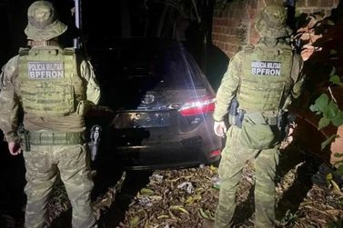 Polícia Federal e Militar agem em conjunto e recuperam carro roubado