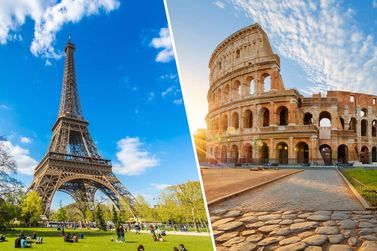 Paris ou Roma? Escolha o destino e boa viagem com a Viaggiare
