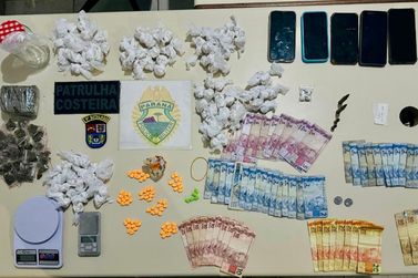 PM apreende 2,8 mil pedras de crack e muni&ccedil;&otilde;es na Cohapar; 5 presos