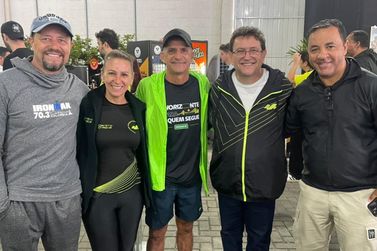 Vanderlei Cordeiro de Lima exalta visual da Ponte de Guaratuba e emo&ccedil;&atilde;o na Maratona 