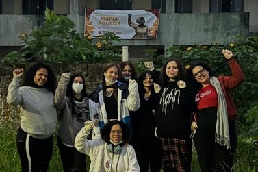 Movimento ocupa espa&ccedil;o no centro para apoiar mulheres v&iacute;timas de viol&ecirc;ncia