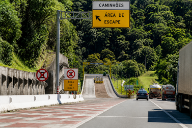 &Aacute;rea de Escape da BR-376 em Guaratuba ser&aacute; fechada nesta quarta