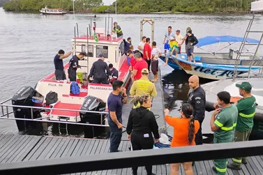 Naufr&aacute;gio no Litoral causa uma morte e 18 resgatados