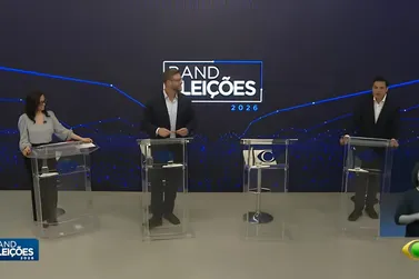 Ponte de Guaratuba gera embate entre candidatos na Band