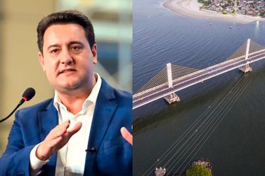 Ratinho J&uacute;nior admite &ldquo;n&oacute;&rdquo; no tr&acirc;nsito da Ponte de Guaratuba