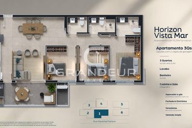 Apartamento &agrave; venda - 74m&sup2; - Centro