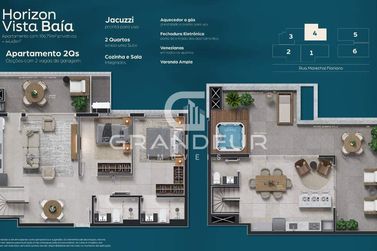 Apartamento &agrave; venda - 74m&sup2; - Centro