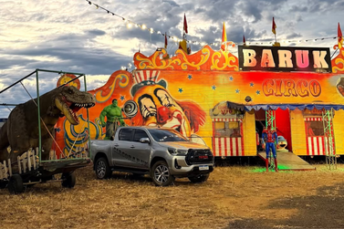 Circo Baruk Internacional estreia hoje(15) em Ibaiti com atra&ccedil;&otilde;es para toda a fam&iacute;lia
