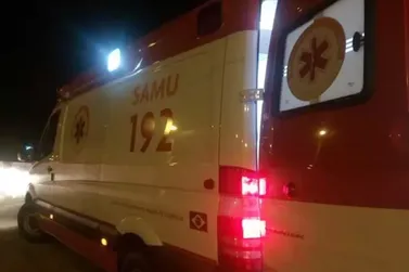 Carro da Sa&uacute;de se envolve em grave acidente com caminh&atilde;o na BR-153 entre Ibaiti e Ventania