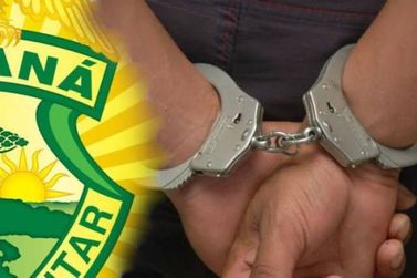 Suspeito &eacute; preso ap&oacute;s tentativa de roubo em minimercado na Vila Santo Ant&ocirc;nio, em Ibaiti