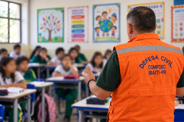 Comunidade escolar de Ibaiti &eacute; convidada para live sobre preven&ccedil;&atilde;o de desastres