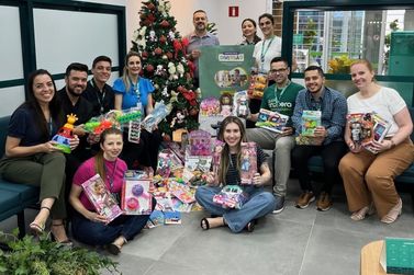Campanha do Sicoob MaxiCrédito arrecada mais de seis mil brinquedos