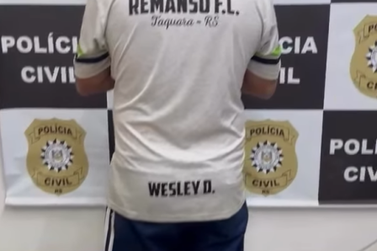 Pol&iacute;cia Civil prende homem por posse irregular de arma de fogo em Taquara