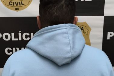 Pol&iacute;cia Civil prende homem investigado pelo crime de extors&atilde;o em Taquara