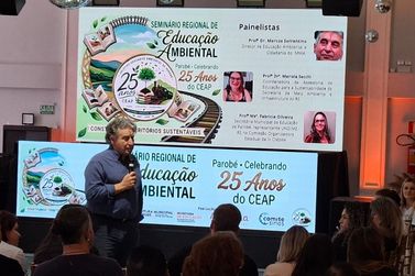 Parob&eacute; celebra 25 anos do CEAP com Semin&aacute;rio Regional de Educa&ccedil;&atilde;o Ambiental
