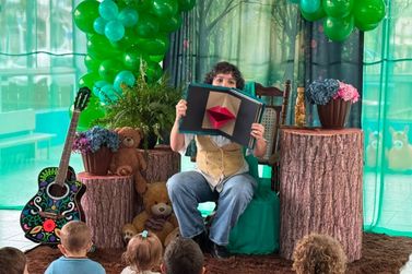 23&ordf; Feira do Livro de Igrejinha &eacute; iniciada com abertura simb&oacute;lica na EMEI Pequeno Polegar