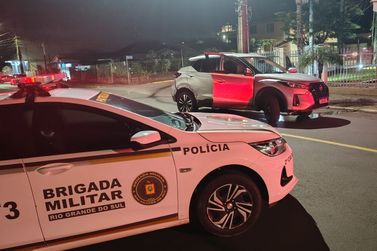 Persegui&ccedil;&atilde;o termina com dois presos e suspeito baleado pela Brigada Militar em Igrejinha
