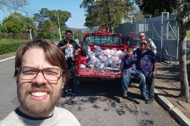 A&ccedil;&atilde;o Social da Congrega&ccedil;&atilde;o Luterana Redentor arrecada centenas de produtos em Igrejinha
