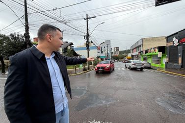 Parob&eacute; inicia revitaliza&ccedil;&atilde;o da Rua Jo&atilde;o Correa focando em acessibilidade e seguran&ccedil;a