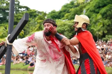 Ensaio do Teatro da Paixão de Cristo acontece neste domingo no Parque Ipanema
