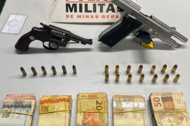 Homem é preso com armas e munições em Ipatinga
