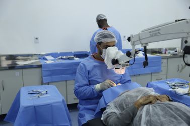 Prefeitura de Fabriciano se prepara para novo mutirão de cirurgias de catarata