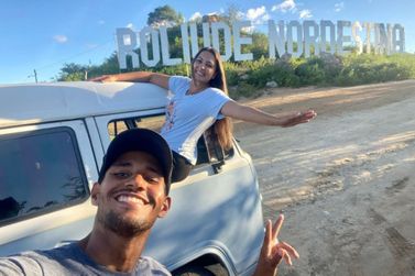 Casal do Vale do Aço está viajando pela América do Sul de Kombi