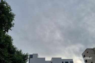 Domingo (20) com céu nublado e possibilidade de chuva no Vale do Aço