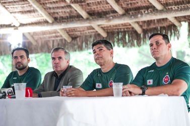 Marcos Valadares &eacute; apresentado no Ipatinga FC e destaca dificuldade do M&oacute;dulo II