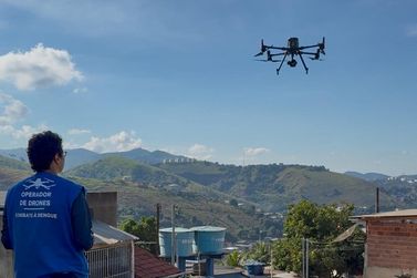 Ipatinga utiliza drones para mapear focos do Aedes nas &aacute;reas mais cr&iacute;ticas