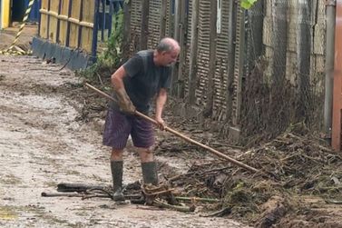 Chuva forte provoca alagamentos e transtornos em Jaguara&ccedil;u