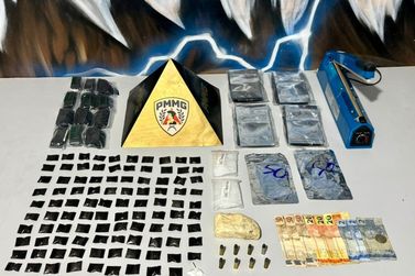 PM apreende grande quantidade de coca&iacute;na e prende tr&ecirc;s suspeitos por tr&aacute;fico em Ipatinga