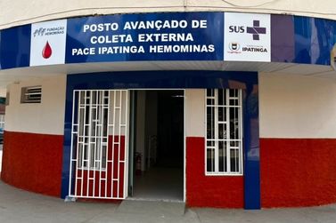 Posto de coleta de sangue inicia atividades em Ipatinga
