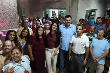 Heleno do Hospital re&uacute;ne apoiadores em Santana do Para&iacute;so e debate sa&uacute;de