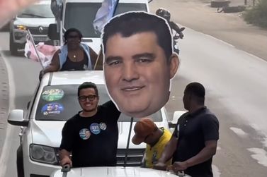 M&aacute;rcio Lima realiza carreata pelas ruas de Tim&oacute;teo durante agenda no Vale do A&ccedil;o