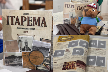 Itapema lan&ccedil;a &aacute;lbum de figurinhas sobre a hist&oacute;ria da cidade
