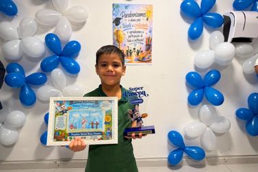 Aluno de Itapema conquista pr&ecirc;mio no Concurso Super P&aacute;scoa Social Comper 2026