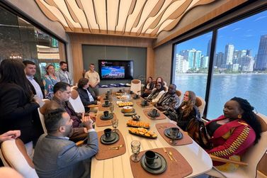 Comitiva internacional visita Itapema para conhecer potencial econ&ocirc;mico e tur&iacute;stico