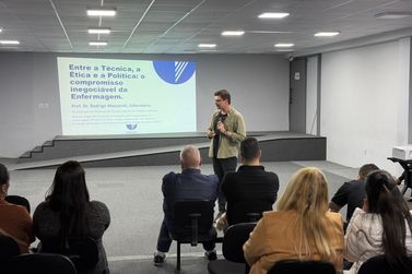 Profissionais da enfermagem participam de encontro em Itapema