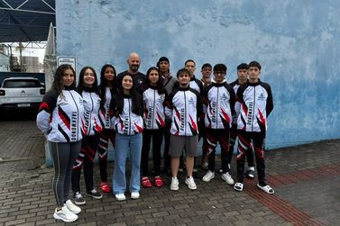 Delega&ccedil;&atilde;o de Itapema representa o munic&iacute;pio no Catarinense de Taekwondo