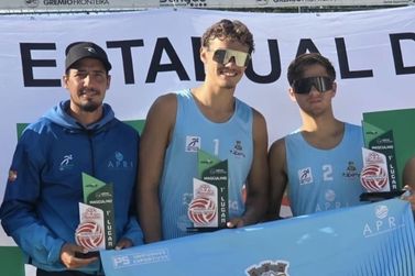 Itapema conquista t&iacute;tulo estadual no v&ocirc;lei de praia e estreia na PARACOPA Sesc