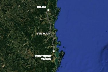 Lan&ccedil;amento do 1&deg; trecho da ViaMar em Itaja&iacute; re&uacute;ne prefeitos e lideran&ccedil;as
