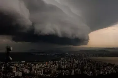 Temporais isolados com rajadas de vento e chuva pontualmente intensa entre quinta e sexta