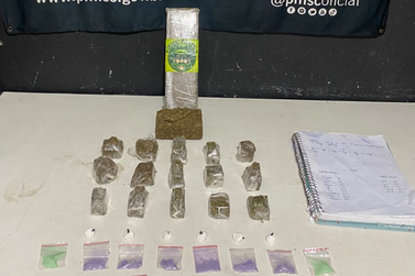 PM apreende mais de 1,2 kg de maconha, coca&iacute;na e ecstasy em Itaja&iacute; 