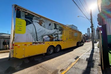 Carreta Mission&aacute;ria disponibiliza servi&ccedil;os gratuitos de sa&uacute;de no Jardim Praiamar