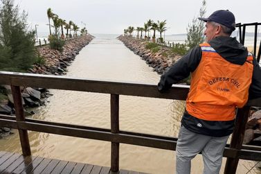Defesa Civil alerta para previs&atilde;o de fim de semana com chuva intensa em Itapema