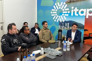 Prefeitura de Itapema alinha novas estrat&eacute;gias com for&ccedil;as de seguran&ccedil;a