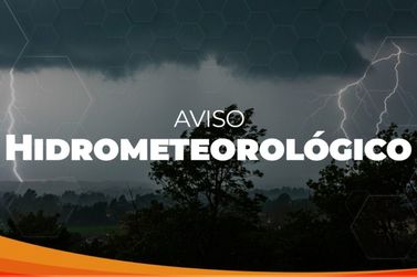 Temporais com granizo, vendavais e chuva intensa e volumosa nos pr&oacute;ximos dias