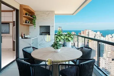 Apartamento &agrave; venda - 133m&sup2; - Meia Praia