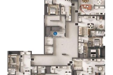 Apartamento &agrave; venda - 70m&sup2; - 